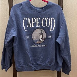 Hollister Blue Cape Cod Sweatshirt